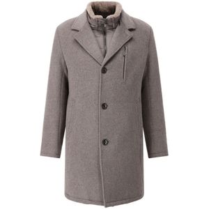 Gimo's, Heren, Mantels, Bruin, Maat: 2XL Wol,