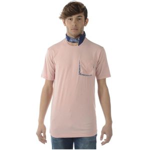 Daniele Alessandrini, Heren, Tops, Roze, Maat: M Katoen,