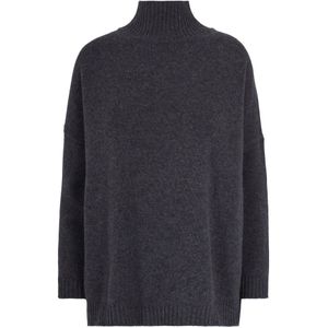 Max Mara, Dames, Truien, Grijs, Maat: XS Wol,