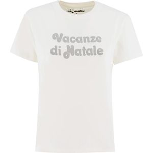 MC2 Saint Barth, Dames, Tops, Wit, Maat: S Katoen,