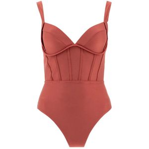 Zimmermann, Dames, Badkleding, Roze, Maat: M Polyamide,