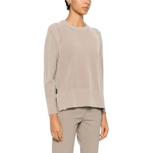 Rrd, Dames, Truien, Beige, Maat: 2XS Velours,