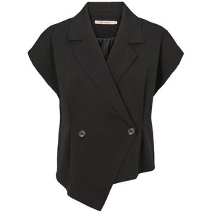 RUE de Femme, Dames, Jassen, Zwart, Maat: 2XL Viscose,