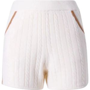 MC2 Saint Barth, Dames, Korte broeken, Wit, Maat: S
