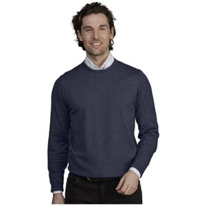Hansen & Jacob, Heren, Truien, Blauw, Maat: M Katoen,