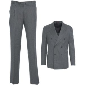 The Gigi, Heren, Pakken, Grijs, Maat: 2XL