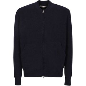 Original Vintage, Heren, Truien, Blauw, Maat: M