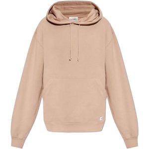 Saint Laurent, Heren, Sweatshirts & Hoodies, Roze, Maat: S Katoen,