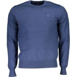 Sweater - Blauw - Classic Fit - Crew Neck - Langsleeve