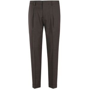 Briglia, Heren, Broeken, Bruin, Maat: M Leer,