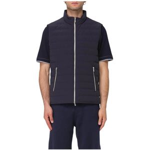 Brunello Cucinelli, Heren, Jassen, Blauw, Maat: L