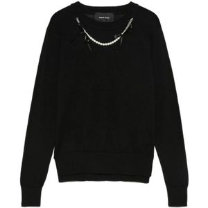 Simone Rocha, Dames, Truien, Zwart, Maat: S