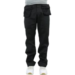 Heron Preston, Heren, Broeken, Zwart, Maat: S