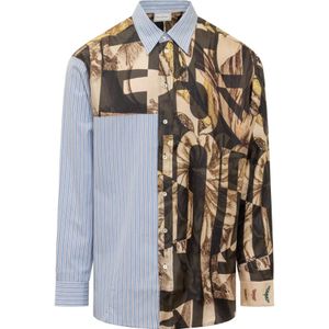 Pierre-Louis Mascia, Heren, Overhemden, Veelkleurig, Maat: S