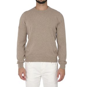 La Fileria, Heren, Truien, Beige, Maat: 3XL Poliester,