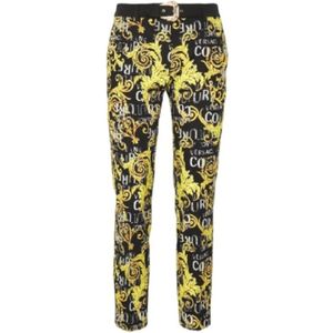 Versace Jeans Couture, Dames, Broeken, Veelkleurig, Maat: S
