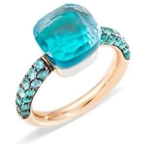 Pomellato, Dames, Accessoires, Blauw, Maat: 50 MM