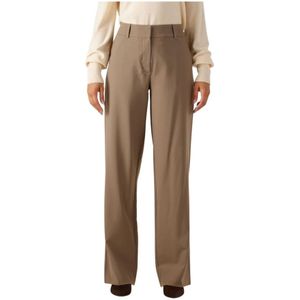 Fiveunits, Dames, Broeken, Beige, Maat: W25