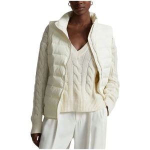 Polo Ralph Lauren, Dames, Jassen, Wit, Maat: XS Nylon,
