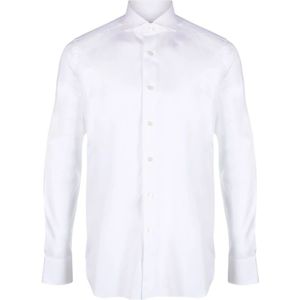 Xacus, Heren, Overhemden, Wit, Maat: 3XL Katoen,