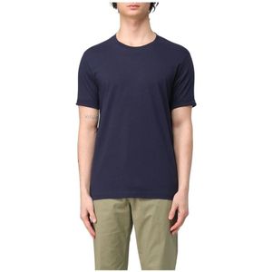 Fay, Heren, Tops, Blauw, Maat: 2XL