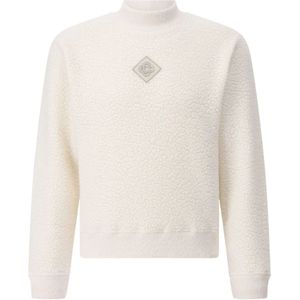 Casablanca, Heren, Sweatshirts & Hoodies, Wit, Maat: M Wol,