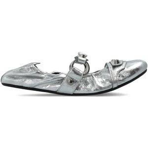 Balenciaga, Dames, Schoenen, Grijs, Maat: 35 EU Leer,