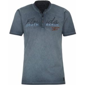 CASA MODA - Comfort Fit - Heren T-shirt - Blauw