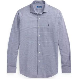 Polo Ralph Lauren, Heren, Overhemden, Blauw, Maat: M