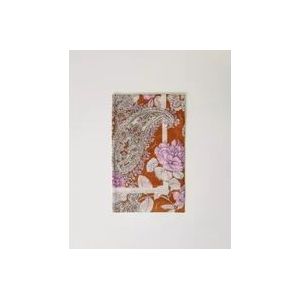 Twinset Bruin Bloemen Paisley Sjaal , Multicolor , Dames , Maat: ONE Size