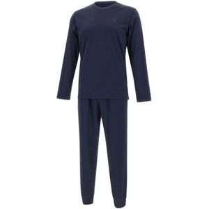 Emporio Armani, Heren, Sport, Blauw, Maat: M Katoen,