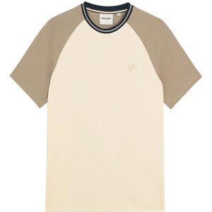 Lyle & Scott, Heren, Tops, Beige, Maat: S