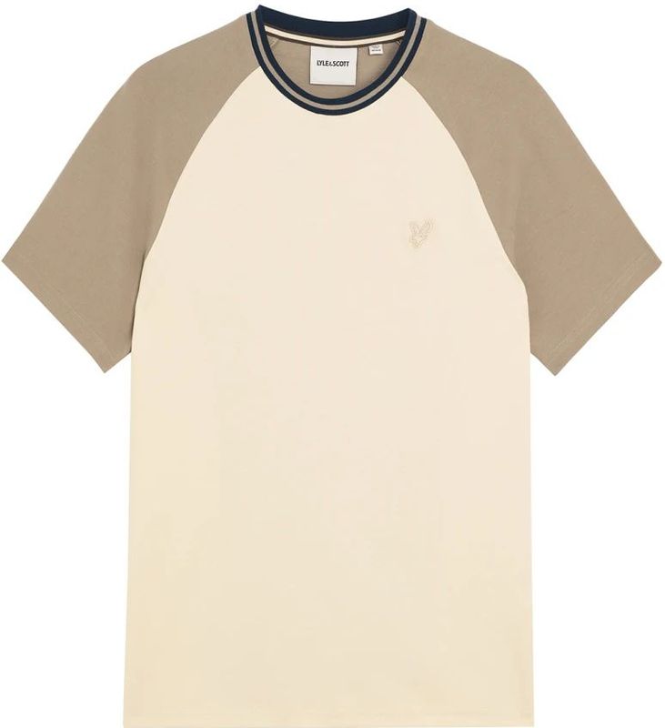 Lyle & Scott, Heren, Tops, Beige, Maat: S