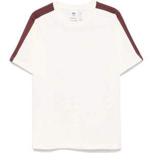 Adidas, Heren, Tops, Wit, Maat: S Katoen,