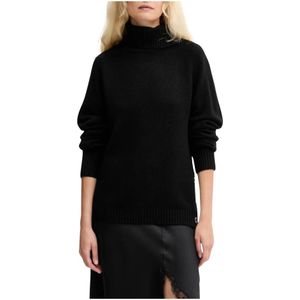 Silvian Heach, Dames, Truien, Zwart, Maat: 2XS Wol,