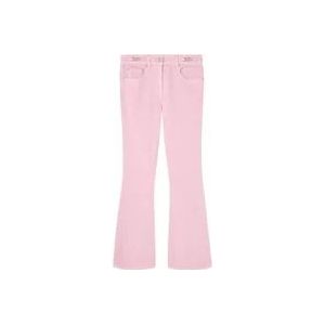 Versace Flared Jeans , Pink , Dames , Maat: W28
