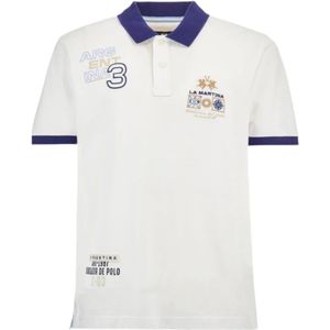 La Martina, Heren, Tops, Wit, Maat: XL