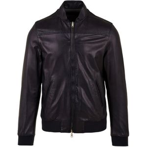 The Jack Leathers, Heren, Jassen, Blauw, Maat: XL Leer,