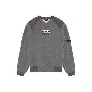 Versace Sweater , Gray , Heren , Maat: M