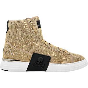 Philipp Plein - High-Top Sneakers Money Kicks - Geel - Dames