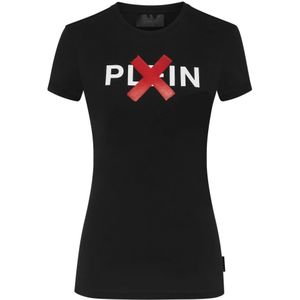 Philipp Plein, Dames, Tops, Zwart, Maat: XS