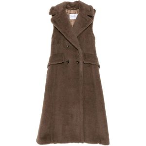 Max Mara, Dames, Jassen, Bruin, Maat: 3XS