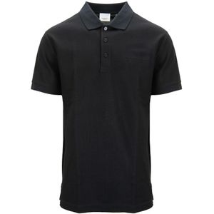 Burberry, Heren, Tops, Zwart, Maat: L Katoen,
