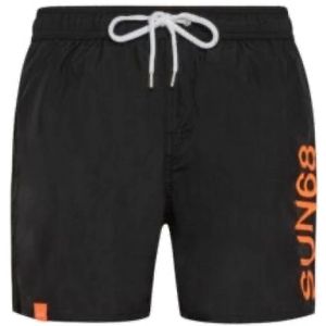 Sun68, Heren, Badkleding, Zwart, Maat: S Poliester,
