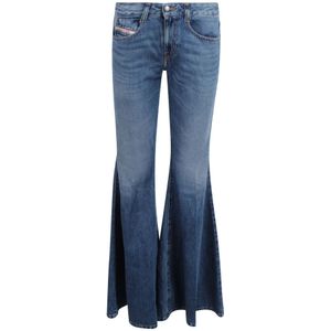 Diesel, Dames, Jeans, Blauw, Maat: W28