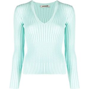 Aeron, Dames, Tops, Groen, Maat: L Viscose,