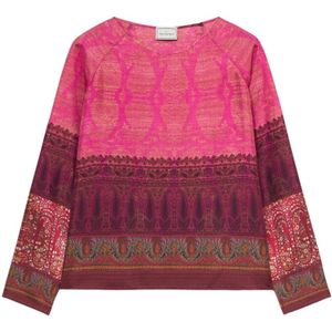 Pierre-Louis Mascia, Dames, Tops, Roze, Maat: XS Zijde,