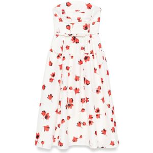 Self Portrait, Dames, Jurken, Wit, Maat: S