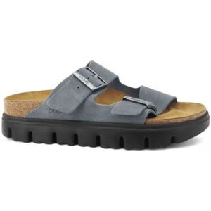 Birkenstock - Arizona Papillio - Slipper - Basalt Gray - Suède - Narrow