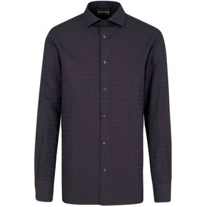 Emporio Armani - Overhemden - Blauw